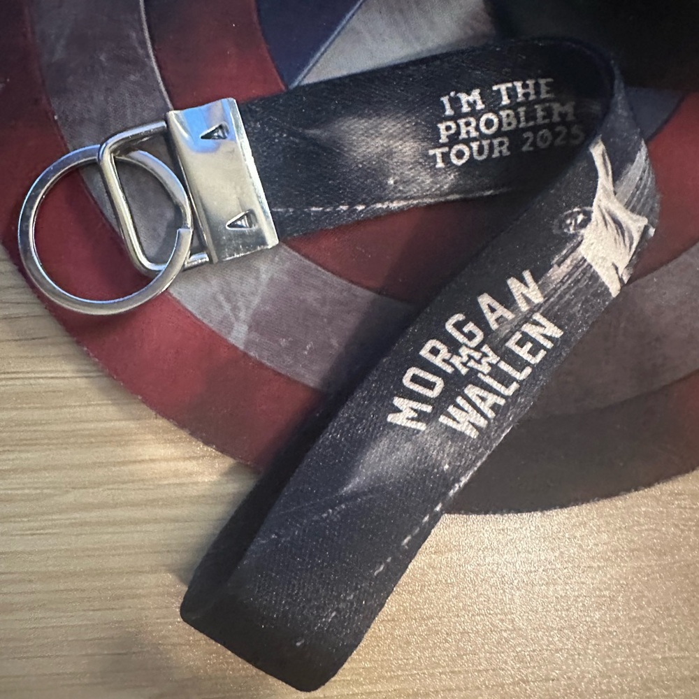 Morgan Wallen Tour 2025 Keychain